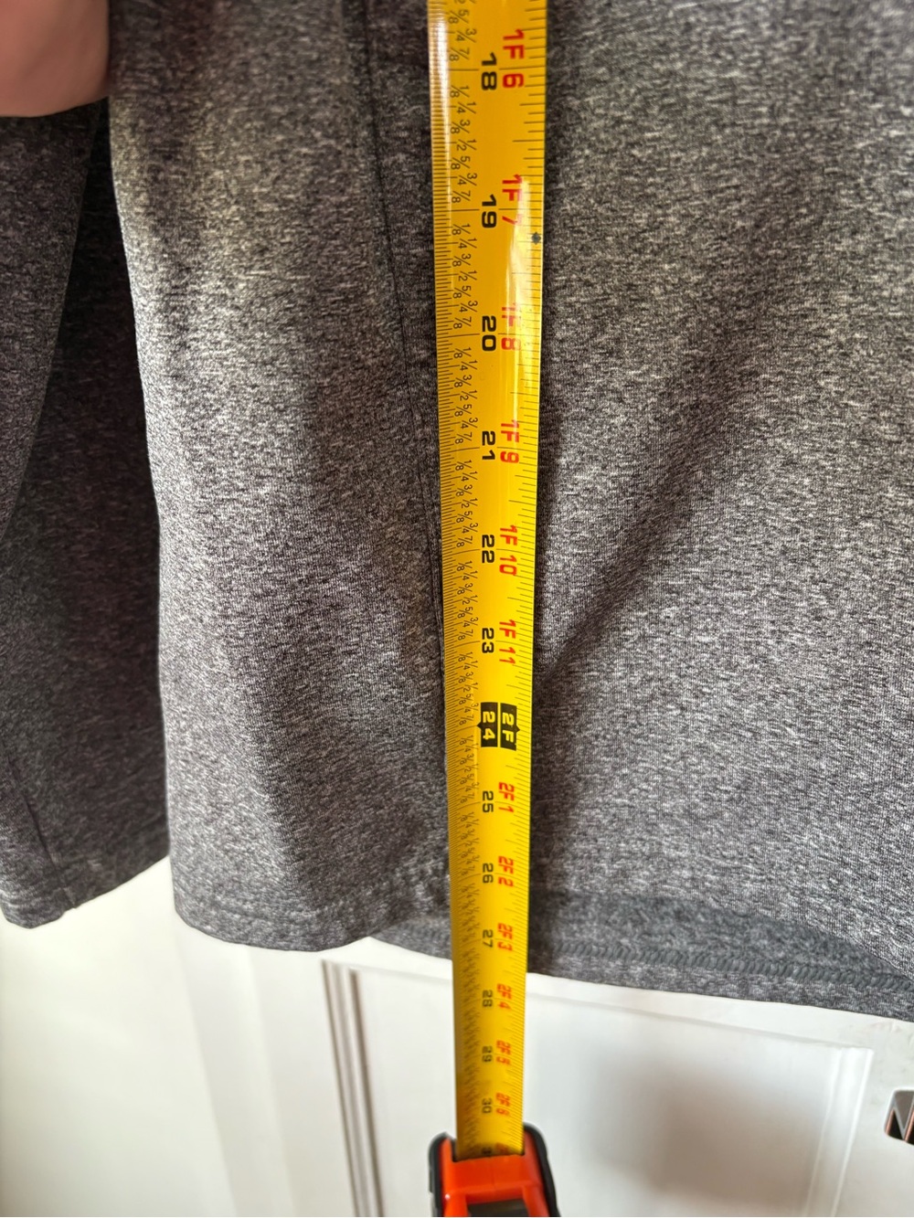 UNRL Men's Heather Gray Quarter-Zip Performance Pullover - Picture 7 of 8